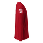 EMS — Duty Wear Long Sleeve Shirt (Flag & Sleeve Identifier) — Red — Right-side view