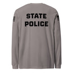 State Police — Duty Wear Long Sleeve Shirt (Flag & Sleeve Identifier) — Storm — Back view