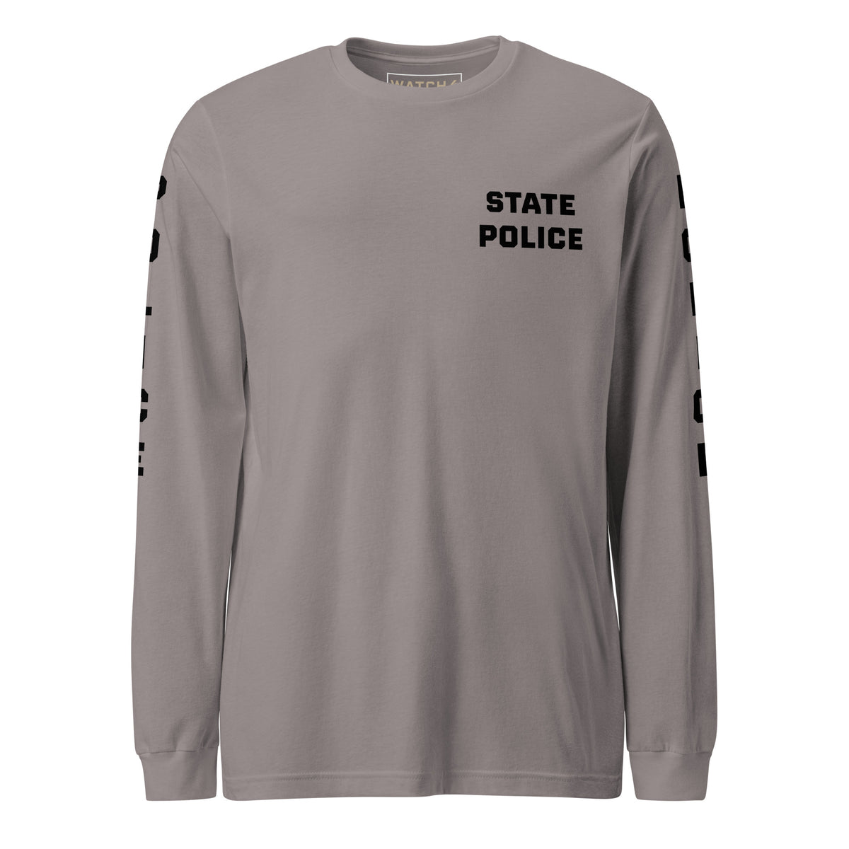 State Police — Duty Wear Long Sleeve Shirt (Full Sleeve Identifier) — Storm — Front view