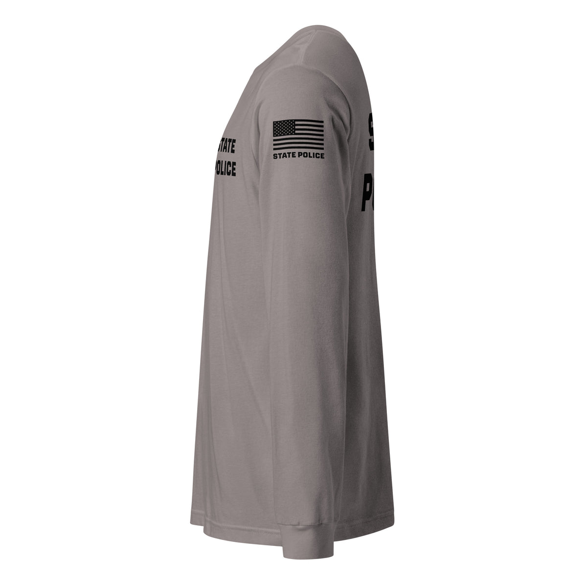 State Police — Duty Wear Long Sleeve Shirt (Flag & Sleeve Identifier) — Storm — Left-side view