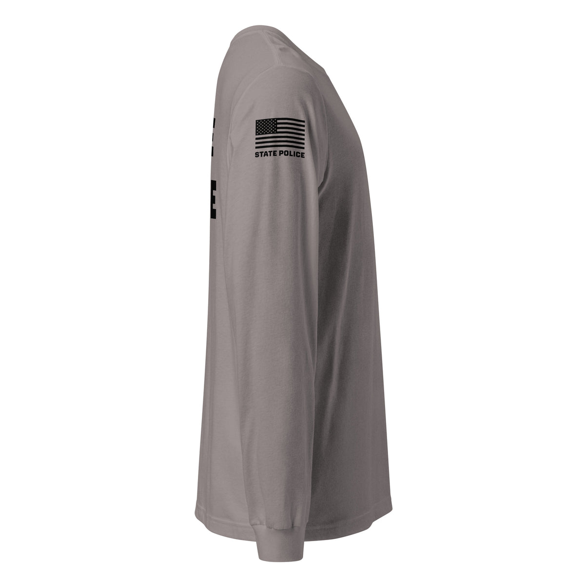 State Police — Duty Wear Long Sleeve Shirt (Flag & Sleeve Identifier) — Storm — Right-side view