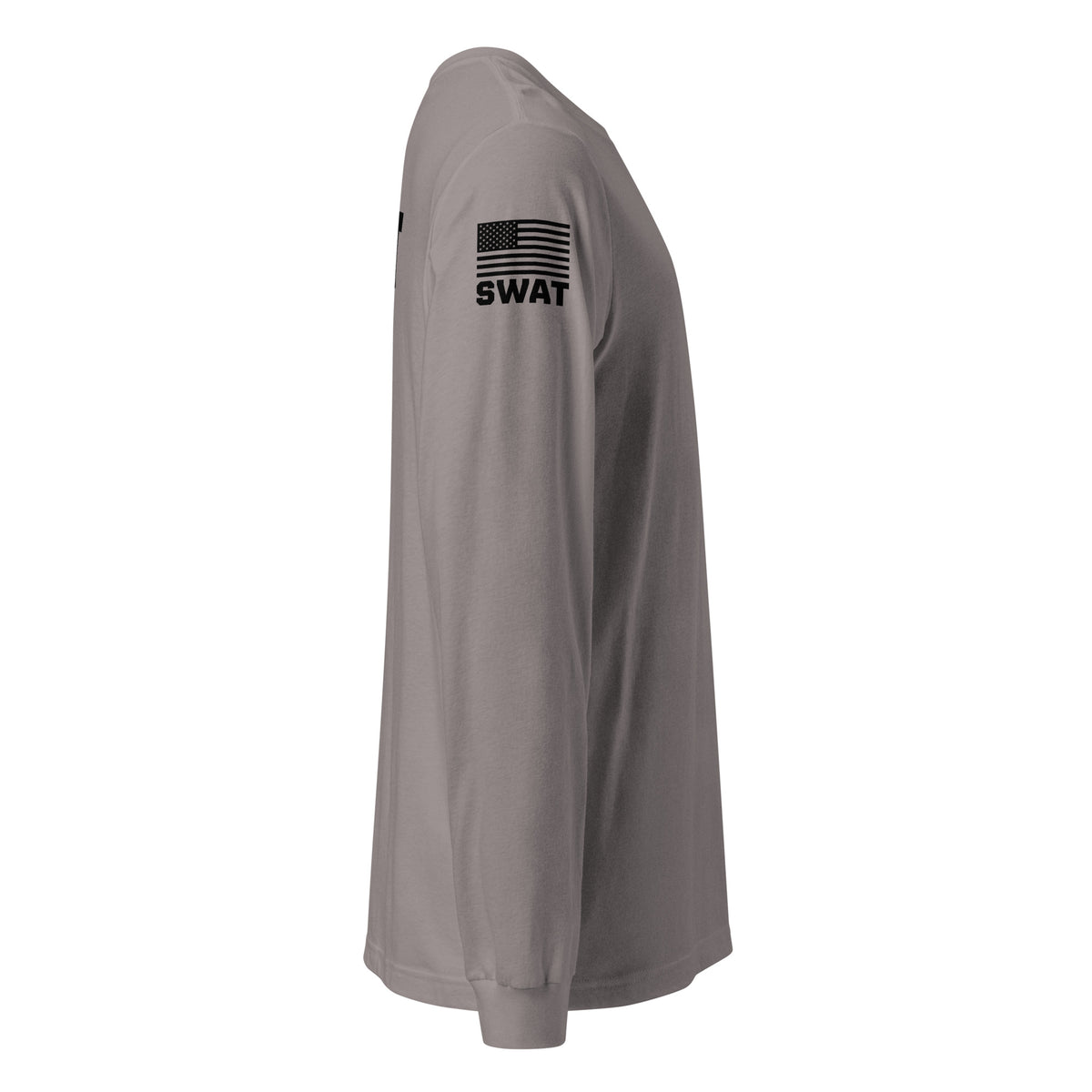 SWAT — Duty Wear Long Sleeve Shirt (Flag & Sleeve Identifier) — Storm — Right-side view