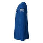 State Police — Duty Wear Long Sleeve Shirt (Flag & Sleeve Identifier) — True Royal — Left-side view