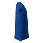 SWAT — Duty Wear Long Sleeve Shirt (Flag & Sleeve Identifier) — True Royal — Right-side view