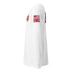 EMS — Duty Wear Long Sleeve Shirt (Flag & Sleeve Identifier) — White — Left-side view