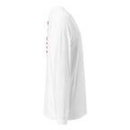 Fire Rescue long sleeve duty shirt with left sleeve identifier in White, right view