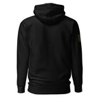 Watch Your Six — Standard Issue Hoodie — Black, back view