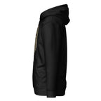 Watch Your Six Flag — Standard Issue Hoodie — Black, left-side view