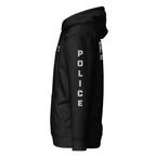 Special Agent — Duty Wear Premium Hoodie (Full Sleeve Identifier) — Black — Left-side view