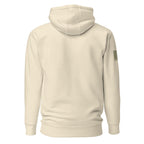 Watch Your Six — Standard Issue Hoodie — Bone, back view