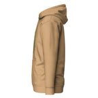 Watch Your Six — Standard Issue Hoodie — Khaki, left-side view