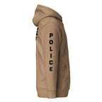 Special Agent — Duty Wear Premium Hoodie (Full Sleeve Identifier) — Latte — Right-side view