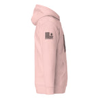 Watch Your Six Flag — Standard Issue Hoodie — Light Pink — Right-side view