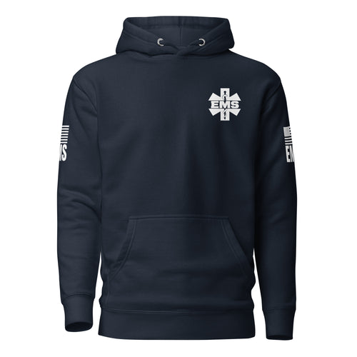 EMS — Duty Wear Premium Hoodie (Flag & Sleeve Identifier)