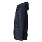 Thin Blue Line — Signature Honor Series Flag Hoodie — Navy Blazer, left-side view