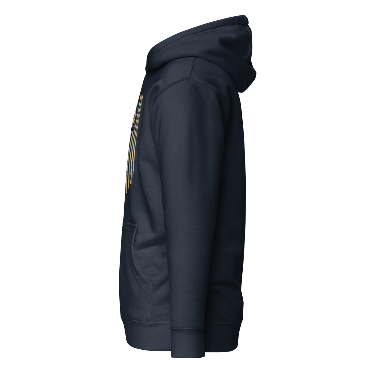 Watch Your Six Flag — Standard Issue Hoodie — Navy Blazer, left-side view