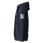 EMS — Duty Wear Premium Hoodie (Flag & Sleeve Identifier) — Navy Blazer — Left-side view