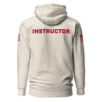 Instructor — Training Day Hoodie — Oatmeal Heather, back view