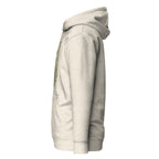 Watch Your Six — Standard Issue Hoodie — Oatmeal Heather, left-side view