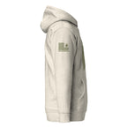 Watch Your Six — Standard Issue Hoodie — Oatmeal Heather, right-side view