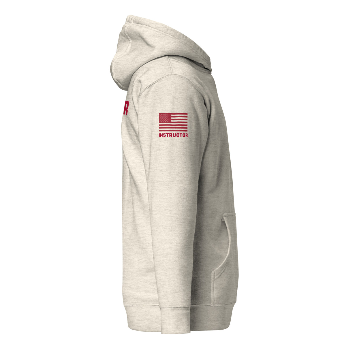Instructor — Training Day Hoodie — Oatmeal Heather, right-side view