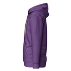 Watch Your Six Flag — Standard Issue Hoodie — Purple, left-side view