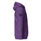 Watch Your Six Flag — Standard Issue Hoodie — Purple — Right-side view