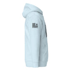 Watch Your Six Flag — Standard Issue Hoodie — Sky Blue — Right-side view