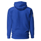 Watch Your Six Flag — Standard Issue Hoodie — Team Royal, back view