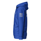 Police K-9 Unit - Premium Duty Wear / RAID Hoodie (Flag & Sleeve Identifiers) in Team Royal - left-side view