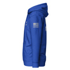 State Police — Duty Wear Premium Hoodie (Flag & Sleeve Identifier) — Team Royal — Left-side view
