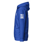 EMS — Duty Wear Premium Hoodie (Flag & Sleeve Identifier) — Team Royal — Left-side view