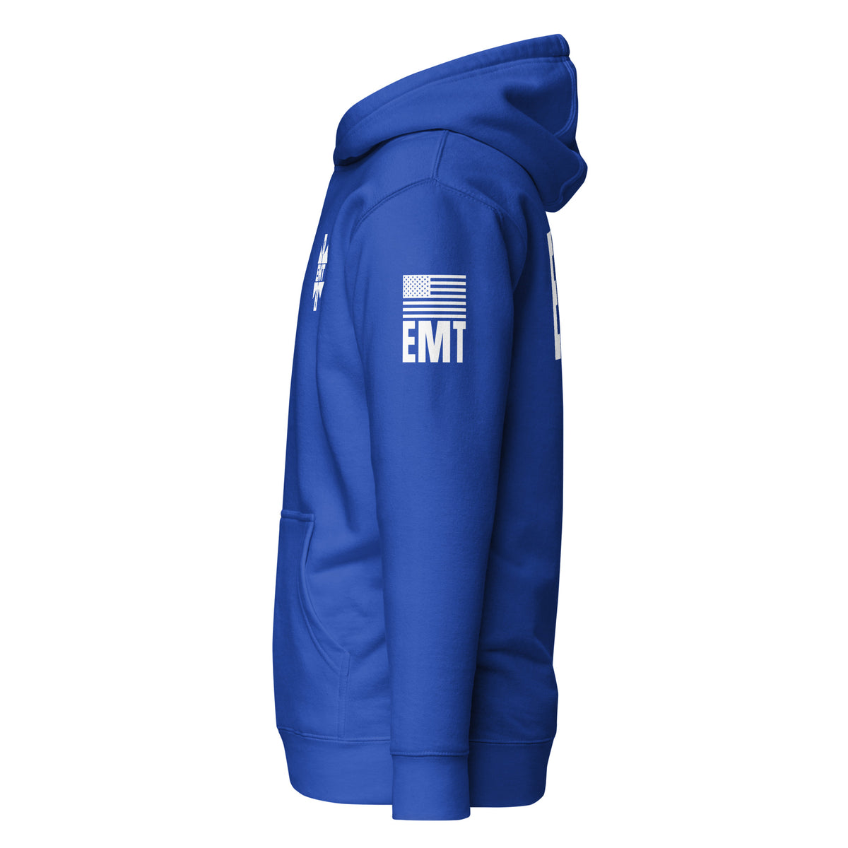 EMT — Duty Wear Premium Hoodie in Team Royal, left side view