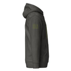 Watch Your Six — Standard Issue Hoodie — Vintage Black, right-side view