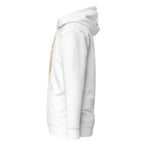 Watch Your Six Flag — Standard Issue Hoodie — White, left-side view