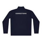 Corrections — Duty Wear Performance Quarter-Zip — True Navy — Back view