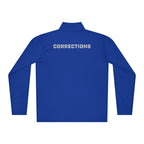Corrections — Duty Wear Performance Quarter-Zip — True Royal — Back view