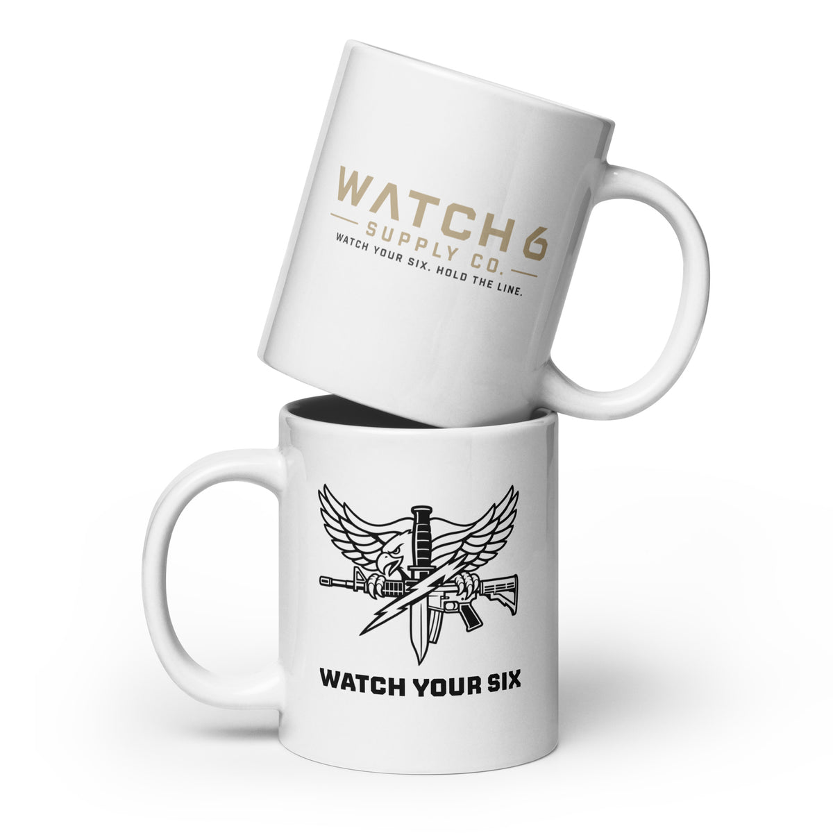 SWAT Operator Eagle Insignia | Watch Your Six — Coffee Mug