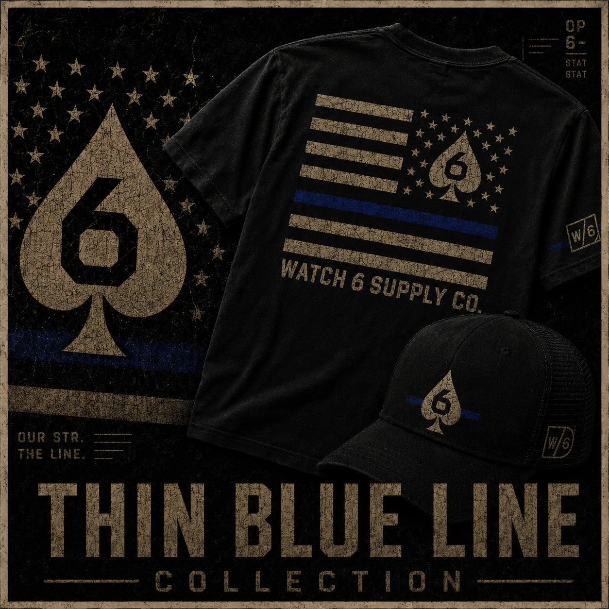 Thin Blue Line collection artwork