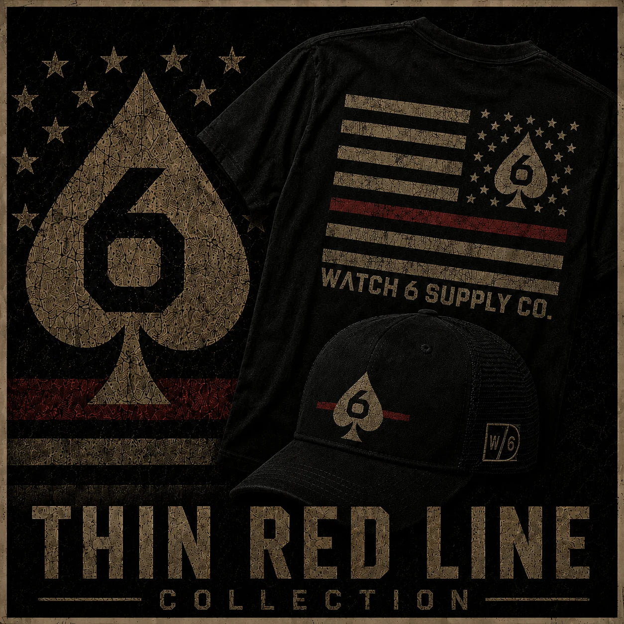 Thin Red Line collection artwork