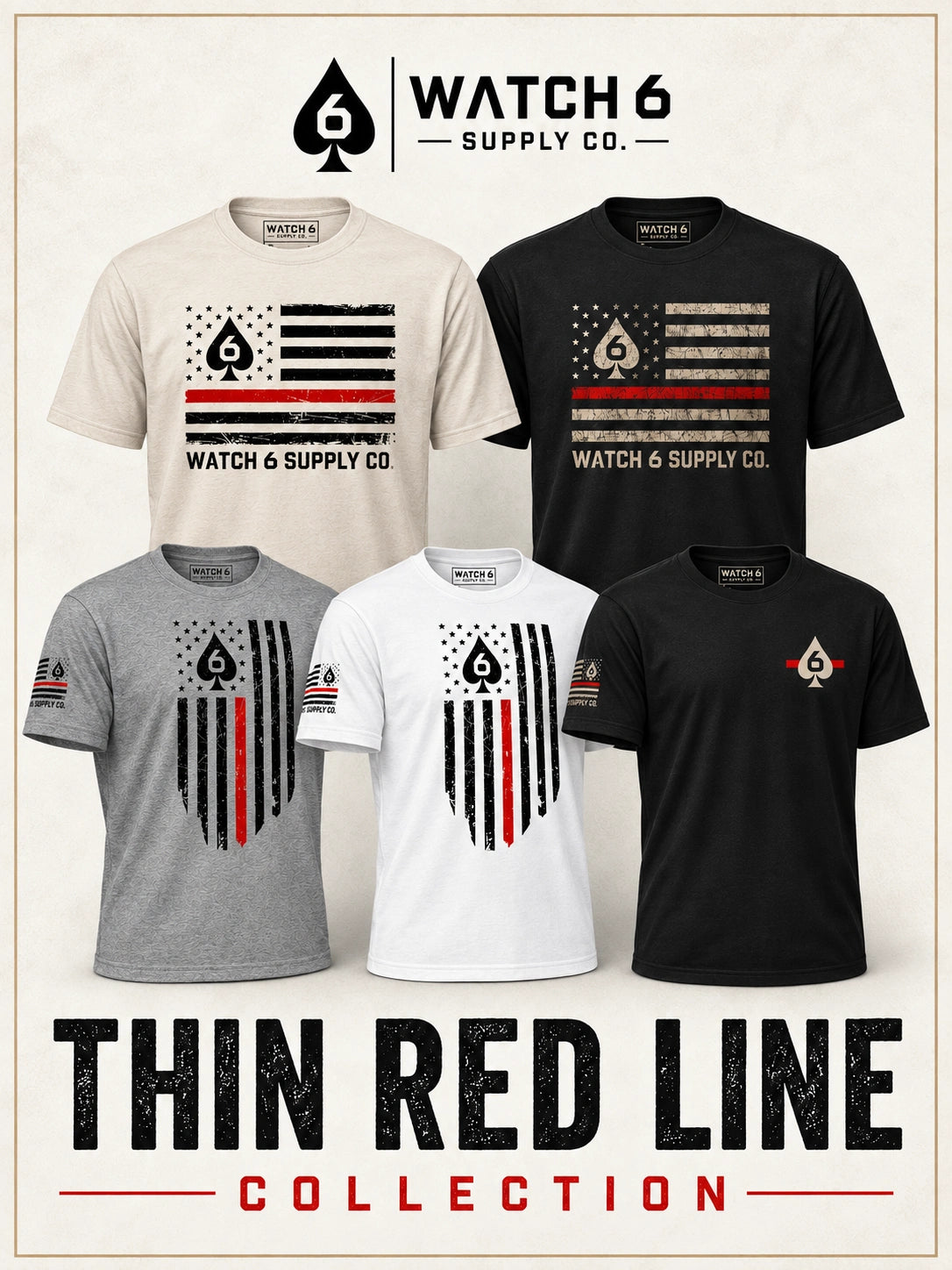 Thin Red Line collection artwork